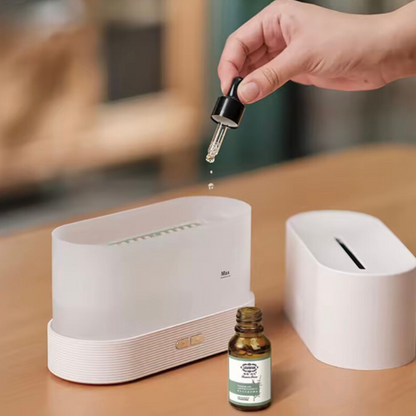 Aurora – Flammendiffusor für die Aromatherapie (jetzt mit gratis Vanille-Aromaflasche)