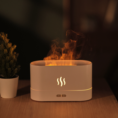 Aurora – Flammendiffusor für die Aromatherapie (jetzt mit gratis Vanille-Aromaflasche)